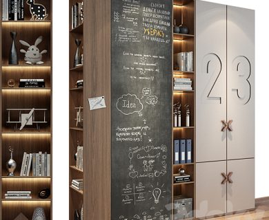 مدل سه بعدی میز تلویزیون کلاسیک