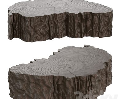 مدل سه بعدی میز و صندلی