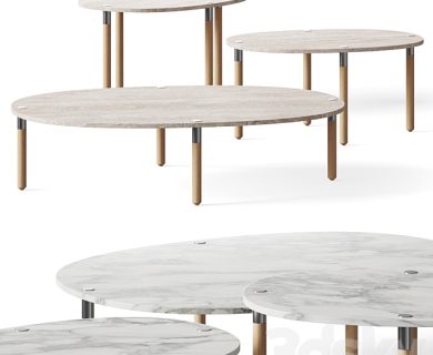 مدل سه بعدی میز و صندلی