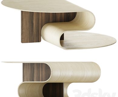 مدل سه بعدی میز و صندلی