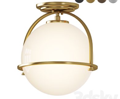 مدل سه بعدی گل و گلدان