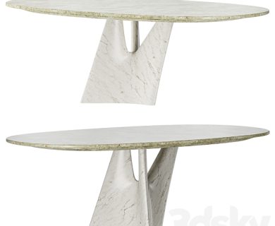 مدل سه بعدی میز و صندلی