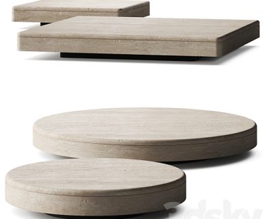 مدل سه بعدی میز و صندلی