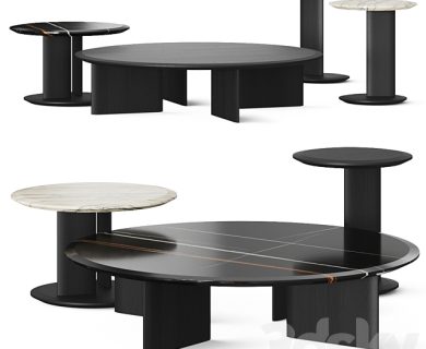 مدل سه بعدی میز و صندلی