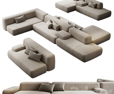 مدل سه بعدی پرده