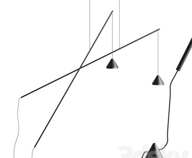 مدل سه بعدی گل و گلدان مدل سه بعدی گل و گلدان