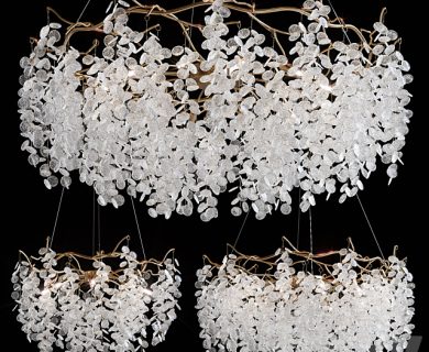 مدل سه بعدی گل و گلدان