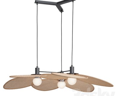 مدل سه بعدی گل و گلدان