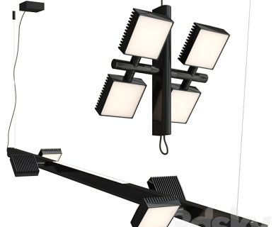 مدل سه بعدی گل و گلدان