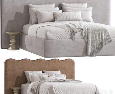 مدل سه بعدی تخت مدل سه بعدی تخت