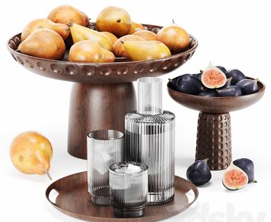 مدل سه بعدی سبد میوه مدل سه بعدی سبد میوه