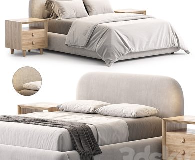 مدل سه بعدی تخت مدل سه بعدی تخت