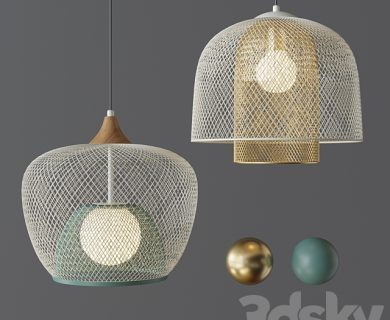 مدل سه بعدی گل و گلدان