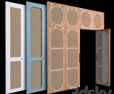 مدل سه بعدی پنجره