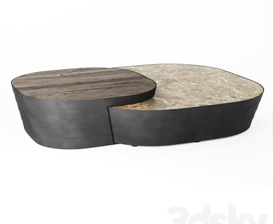 مدل سه بعدی میز و صندلی