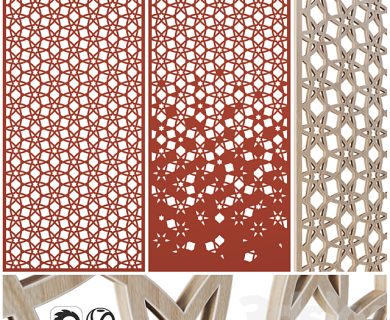 مدل سه بعدی پنل