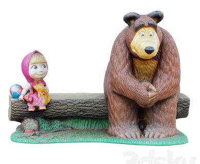 مدل سه بعدی مجسمه