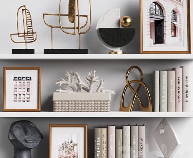 مدل سه بعدی گل و گلدان