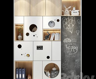 مدل سه بعدی میز تلویزیون کلاسیک