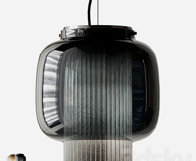 مدل سه بعدی گل و گلدان