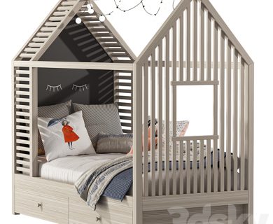 مدل سه بعدی تخت