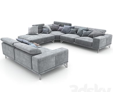 مدل سه بعدی پرده