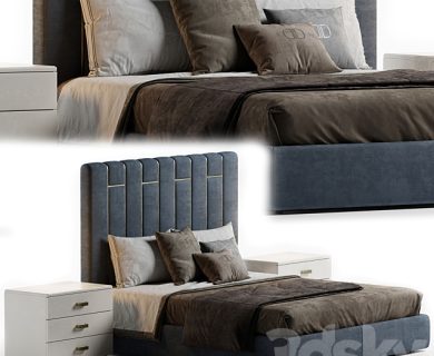 مدل سه بعدی تخت