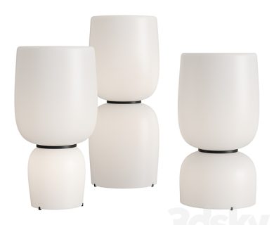 مدل سه بعدی چراغ رومیزی مدرن