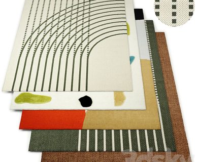 مدل سه بعدی فرش