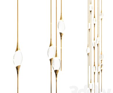 مدل سه بعدی گل و گلدان