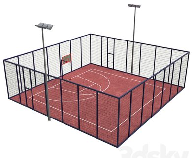 مدل سه بعدی زمین بازی