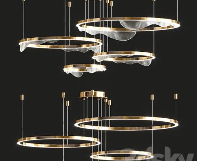 مدل سه بعدی گل و گلدان