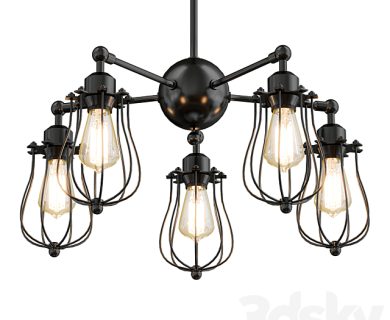 مدل سه بعدی گل و گلدان