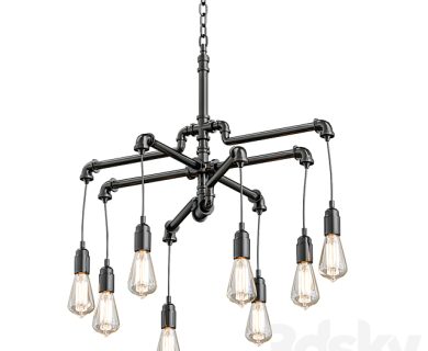 مدل سه بعدی گل و گلدان