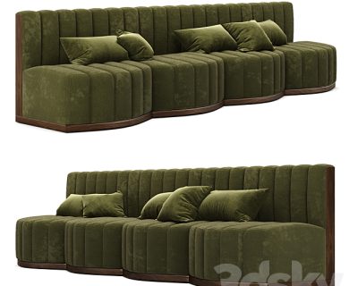 مدل سه بعدی پرده