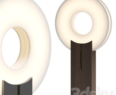 مدل سه بعدی چراغ رومیزی مدرن