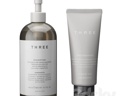 مدل سه بعدی لوازم حمام