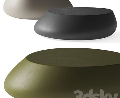 مدل سه بعدی میز و صندلی