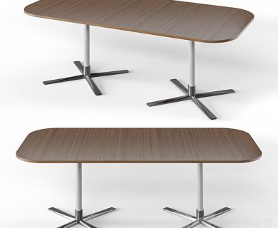 مدل سه بعدی میز و صندلی