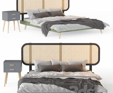 مدل سه بعدی تخت