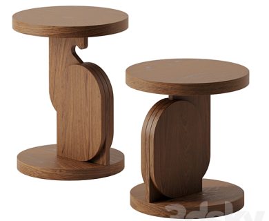 مدل سه بعدی میز و صندلی