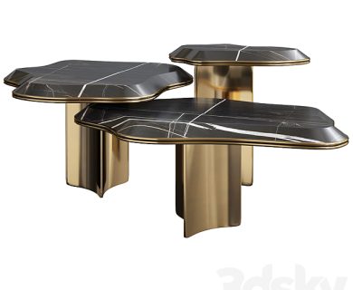 مدل سه بعدی میز و صندلی