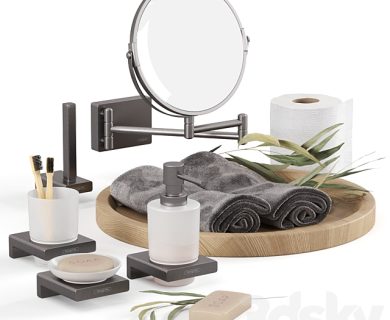 مدل سه بعدی لوازم حمام
