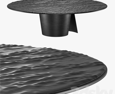 مدل سه بعدی میز و صندلی