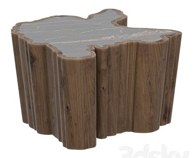 مدل سه بعدی میز و صندلی