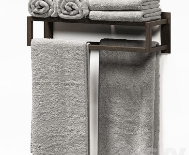 مدل سه بعدی لوازم حمام