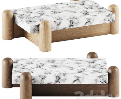 مدل سه بعدی میز و صندلی