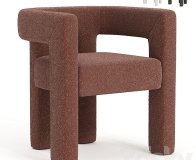 مدل سه بعدی پرده