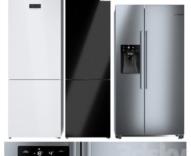 مدل سه بعدی یخچال