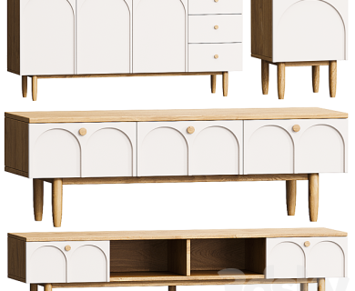 مدل سه بعدی کمد لباس